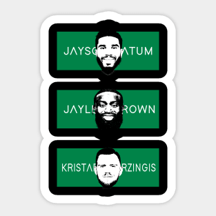 CELTICS BOSTON  NBA PLAYOFFS 2024 Sticker